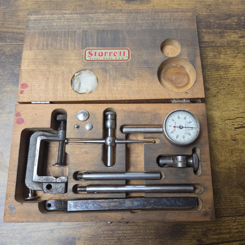 Starrett 196A1Z Universal Back Plunger Dial Indicator